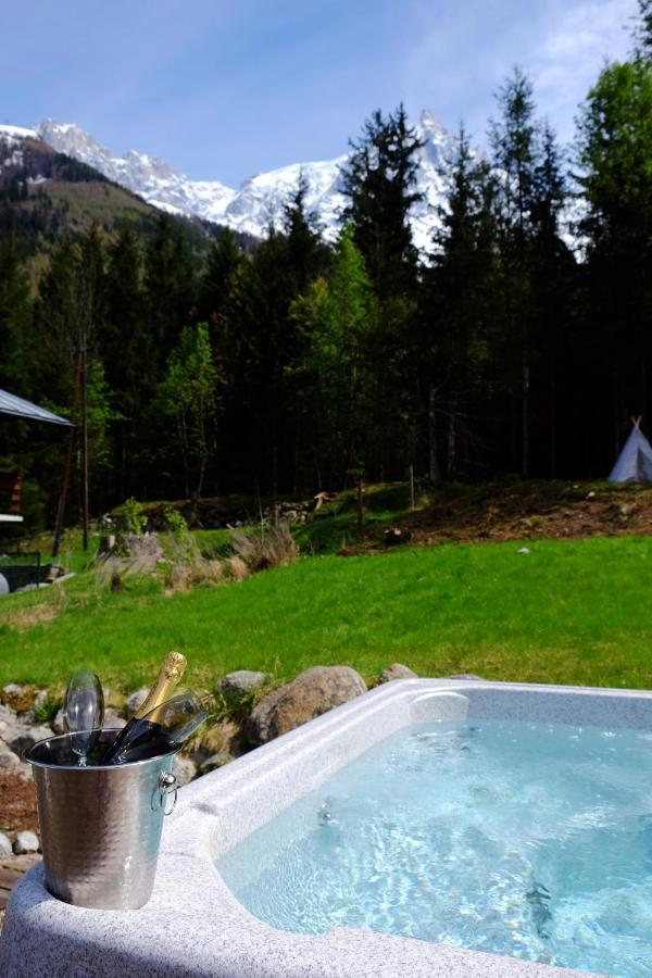 Chamonix Large Chalet, Sleeps 12, 200M2, 5 Bedroom, 4 Bathroom, Garden, Jacuzzi, Sauna Zewnętrze zdjęcie